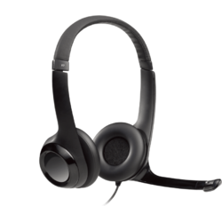  Logitech USB Headset H390 with Noise Cancelling Mic