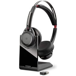  Plantronics  B- 825M  Focus  UC  Wireless  Bluetooth  Headsets  