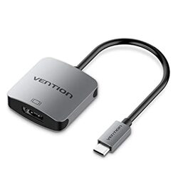  Vention USB 3.1 Type C to Display Port Adapter USB C/Type C to Display Port Converter for A,pple M-acbook Chromebook Pc Monitor etc